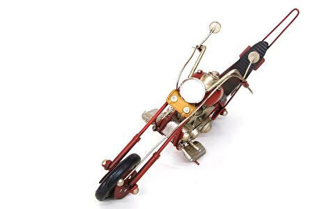 Dekoratif Metal Motosiklet Vintage Biblo Ev Ofis Hediyelik