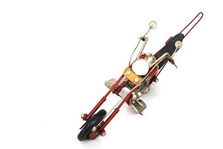 Dekoratif Metal Motosiklet Vintage Biblo Ev Ofis Hediyelik