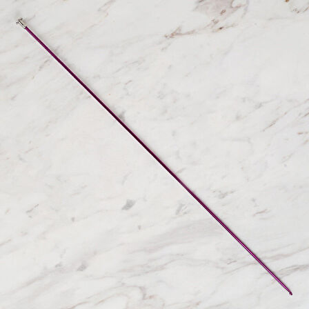 Loren Crafts 2,5 mm 35 cm Mor Renkli Metal Gagalı