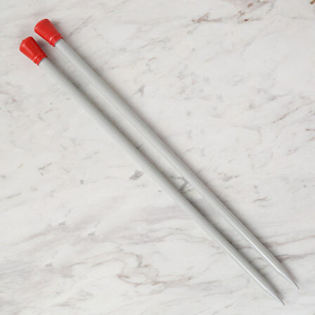 Loren Crafts 10 mm 35 cm Klasik Alüminyum Örgü Şiş