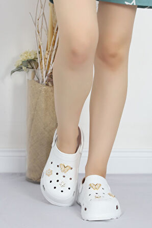 Buyers Butik Crocs Terlik Beyaz - 16702.264.