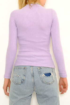 Buyers Butik Yarım Balıkçı Body Lila - 8335.1567.