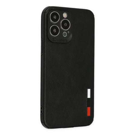 iPhone 13 Pro Max Kılıf Loop Deri Silikon - Siyah bzsxx