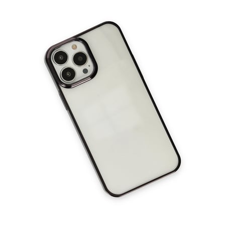 iPhone 13 Pro Max Kılıf Element Silikon - Siyah bzsxx