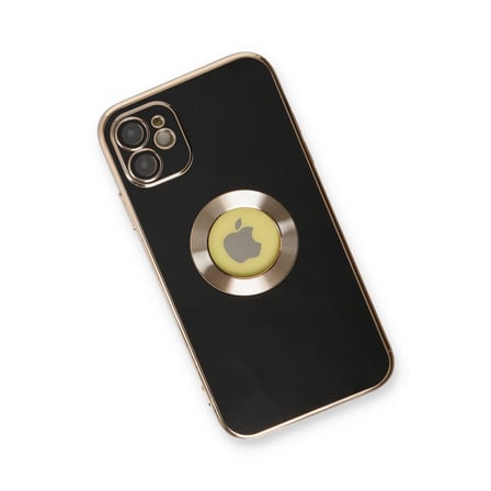 iPhone 12 Kılıf Store Silikon - Siyah bzsxx