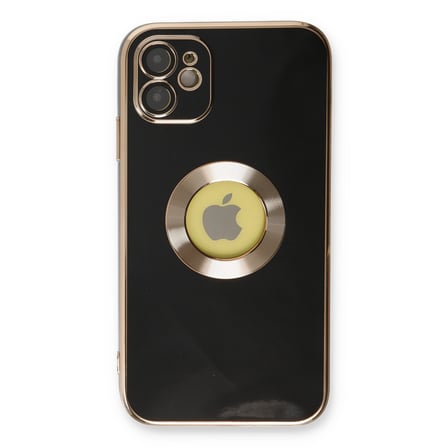 iPhone 12 Kılıf Store Silikon - Siyah bzsxx