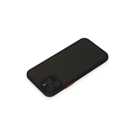 iPhone 11 Pro Kılıf Montreal Silikon Kapak - Siyah bzsxx