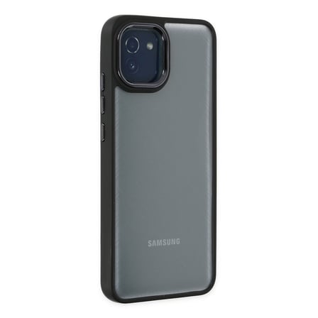 Galaxy A03 Kılıf Dora Kapak - Siyah bzsxx