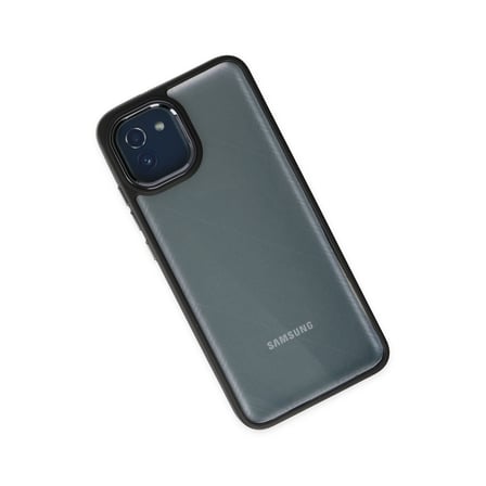 Galaxy A03 Kılıf Dora Kapak - Siyah bzsxx