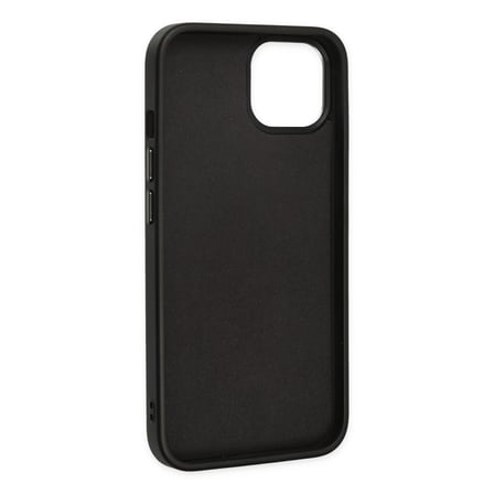 iPhone 14 Plus Kılıf Asya Deri Silikon - Siyah bzsxx