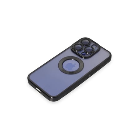 iPhone 15 Pro Kılıf Slot Silikon - Siyah bzsxx