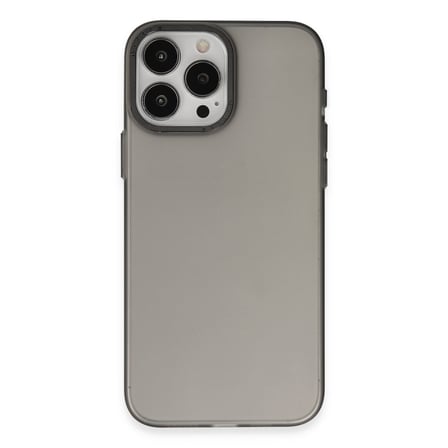 iPhone 15 Pro Kılıf Modos Metal Kapak - Siyah bzsxx