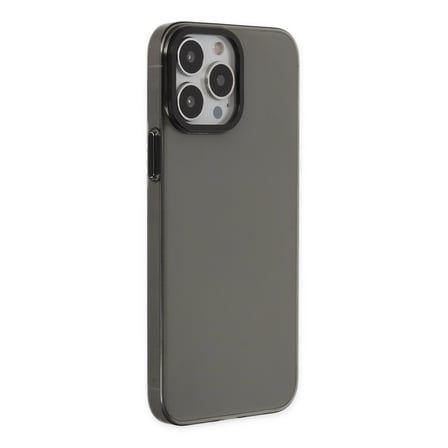 iPhone 14 Pro Kılıf Anka PC Sert Metal Kapak - Siyah bzsxx
