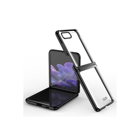 Galaxy Z Flip 4 Kılıf Fold Element Kapak - Siyah bzsxx
