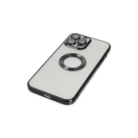 iPhone 13 Pro Kılıf Slot Silikon - Siyah bzsxx