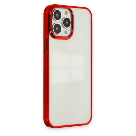 iPhone 14 Pro Kılıf Element Silikon - Kırmızı bzsxx