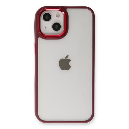 iPhone 14 Plus Kılıf Dora Kapak - Kırmızı bzsxx