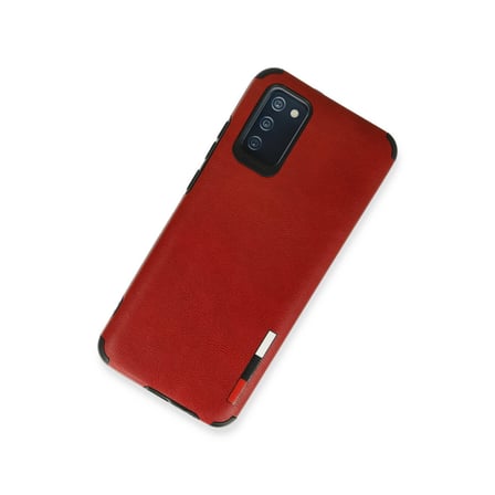 Galaxy A03S Kılıf Loop Deri Silikon - Kırmızı bzsxx