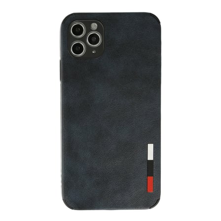 iPhone 11 Pro Max Kılıf Loop Deri Silikon - Lacivert bzsxx