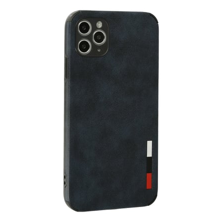 iPhone 11 Pro Max Kılıf Loop Deri Silikon - Lacivert bzsxx