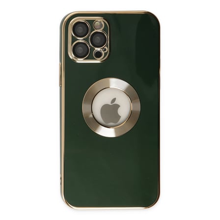 iPhone 12 Pro Max Kılıf Store Silikon - Yeşil bzsxx