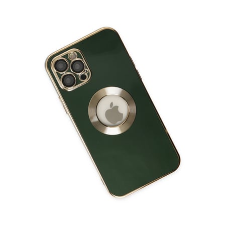 iPhone 12 Pro Max Kılıf Store Silikon - Yeşil bzsxx