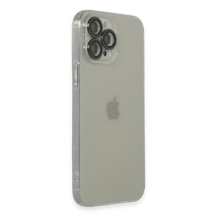 iPhone 13 Pro Max Kılıf Luko Lens Silikon - Yeşil bzsxx