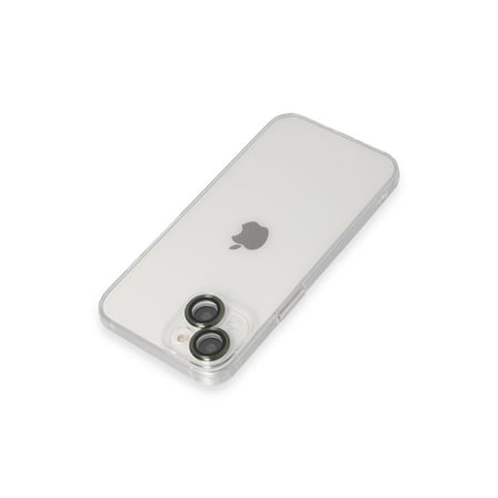 iPhone 14 Kılıf Luko Lens Silikon - Yeşil bzsxx