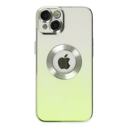 iPhone 14 Plus Kılıf Best Silikon - Yeşil bzsxx