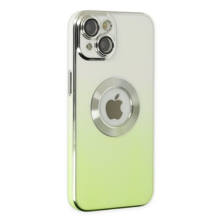iPhone 14 Plus Kılıf Best Silikon - Yeşil bzsxx