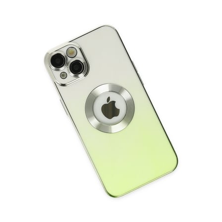 iPhone 14 Plus Kılıf Best Silikon - Yeşil bzsxx