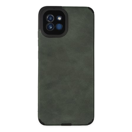 Galaxy A03 Kılıf Loop Deri Silikon - Yeşil bzsxx