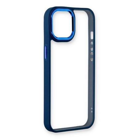 iPhone 14 Plus Kılıf Dora Kapak - Mavi bzsxx