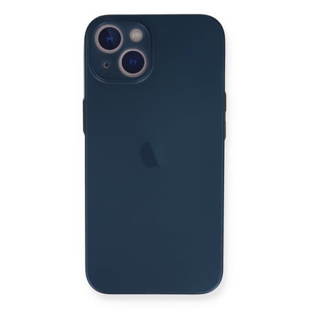 iPhone 14 Plus Kılıf PP Ultra İnce Kapak - Mavi bzsxx