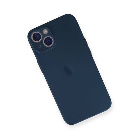 iPhone 14 Plus Kılıf PP Ultra İnce Kapak - Mavi bzsxx