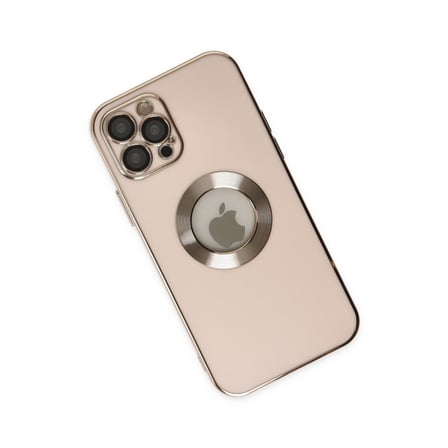 iPhone 12 Pro Max Kılıf Store Silikon - Pembe bzsxx