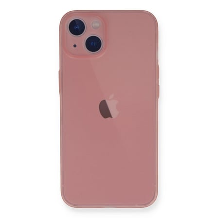 iPhone 14 Plus Kılıf PP Ultra İnce Kapak - Pembe bzsxx
