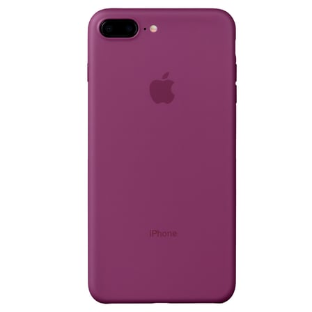iPhone 8 Plus Kılıf PP Ultra İnce Kapak - Pembe bzsxx