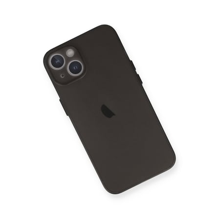 iPhone 14 Plus Kılıf PP Ultra İnce Kapak - Gri bzsxx