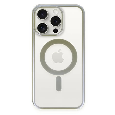 iphone 15 pro max kılıf erozi magsafe kapak - gri bzsxx