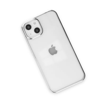 iPhone 14 Plus Kılıf Element Silikon - Gümüş bzsxx