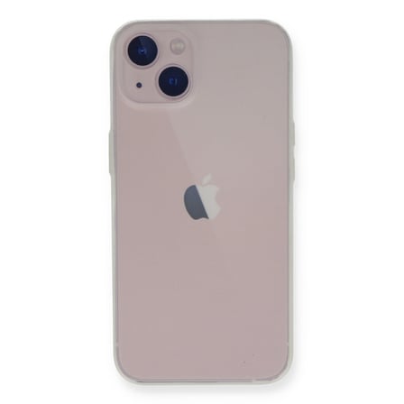 iPhone 14 Plus Kılıf PP Ultra İnce Kapak - Beyaz bzsxx