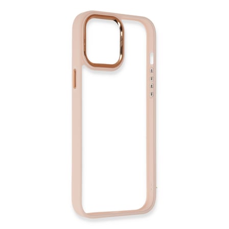 iPhone 14 Pro Kılıf Dora Kapak - Pudra bzsxx