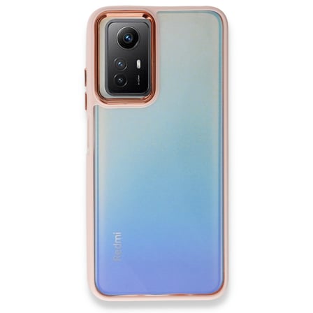 Redmi Note 12S Kılıf Dora Kapak - Pudra bzsxx