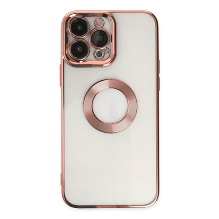 iPhone 14 Pro Max Kılıf Slot Silikon - Rose Gold bzsxx