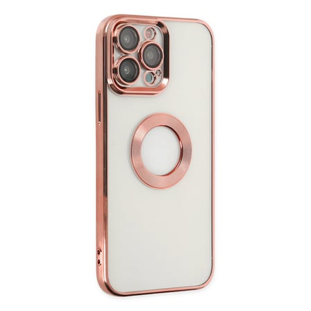 iPhone 14 Pro Max Kılıf Slot Silikon - Rose Gold bzsxx