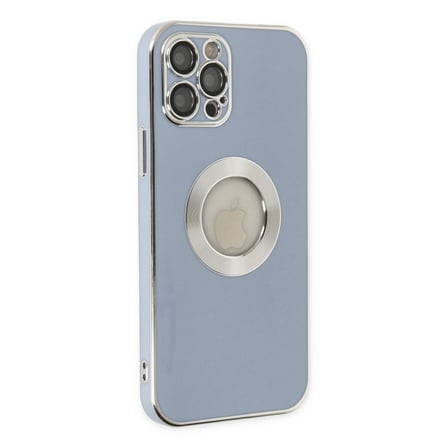 iPhone 12 Pro Kılıf Store Silikon - Sierra Blue bzsxx