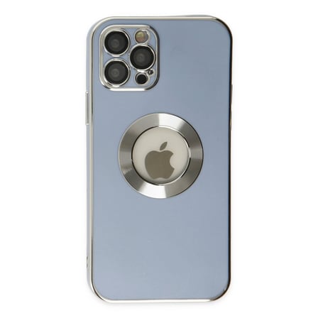 iPhone 12 Pro Kılıf Store Silikon - Sierra Blue bzsxx