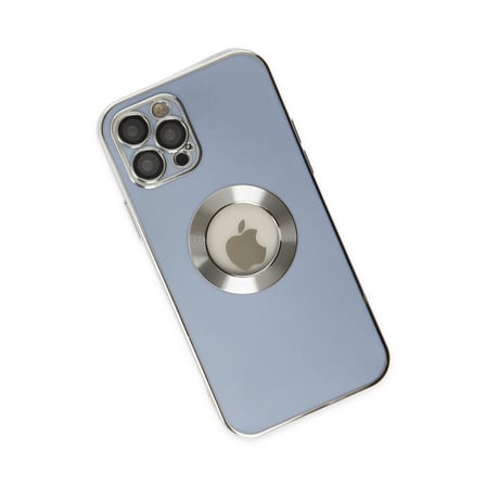 iPhone 12 Pro Kılıf Store Silikon - Sierra Blue bzsxx