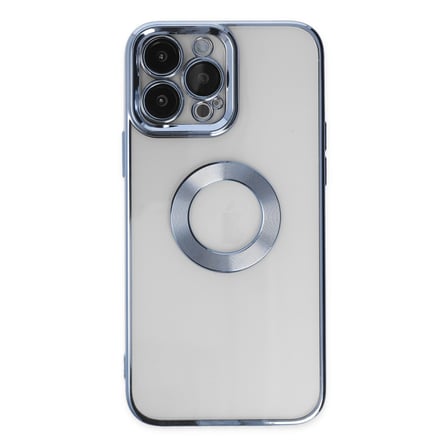 iPhone 14 Pro Max Kılıf Slot Silikon - Sierra Blue bzsxx